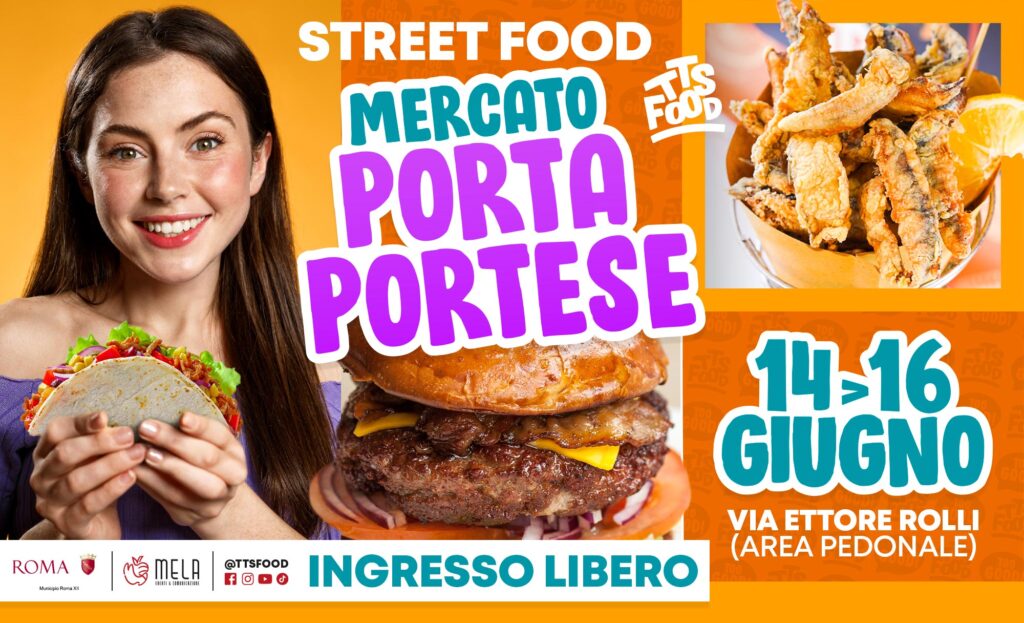 Porta Portese Street Food 14-16 Giugno