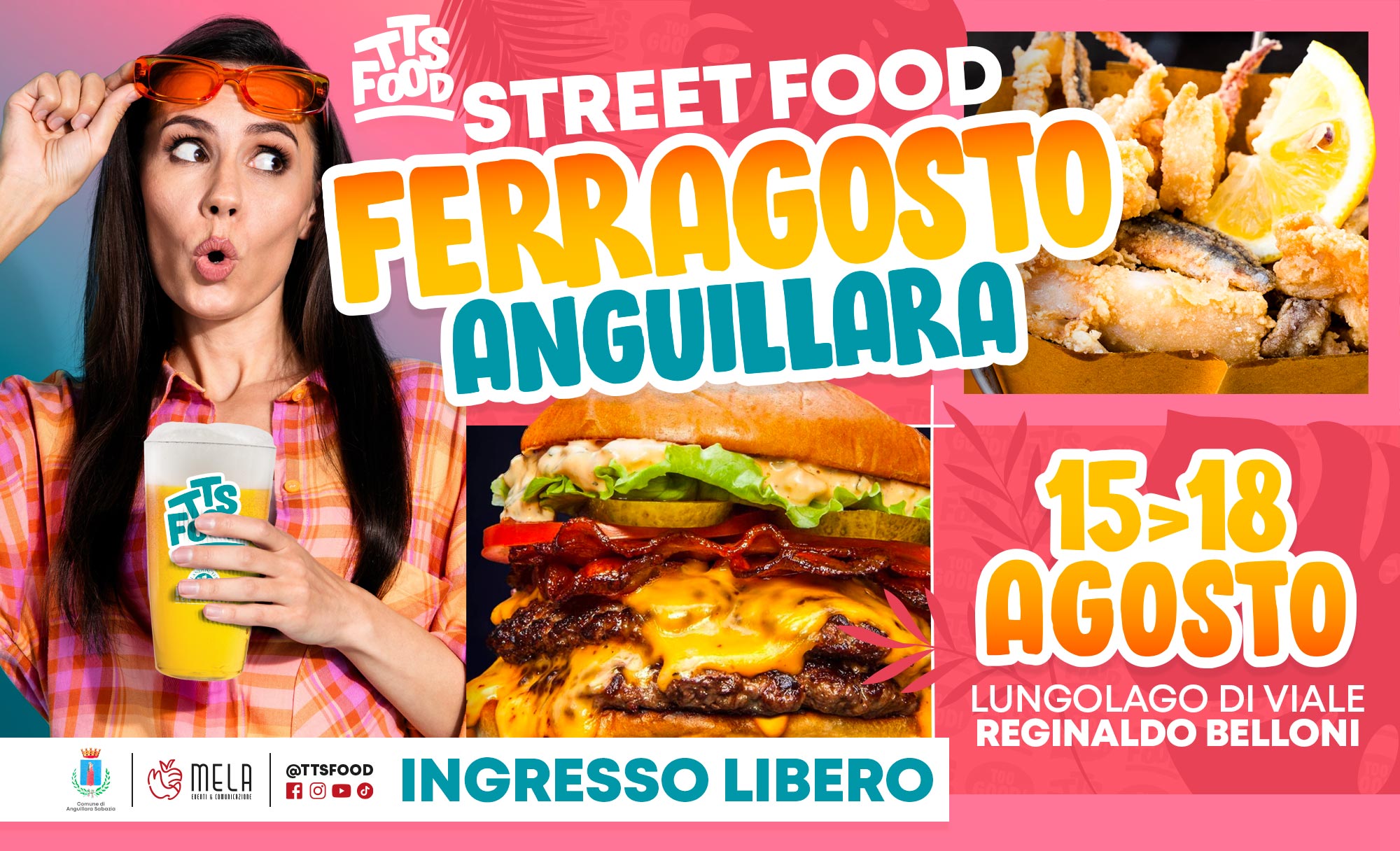 Anguillara Street Food 15-18 Agosto